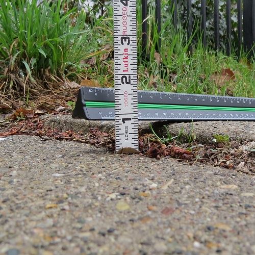 differential sidewalk elevation 500x500