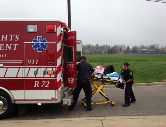 Oakway MCI Drill 042216 EMS triage-transports priority