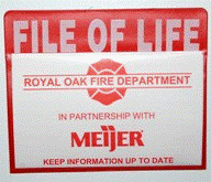 File of Life Fridge Magnet