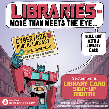 September is Library Card Sign-Up Month!