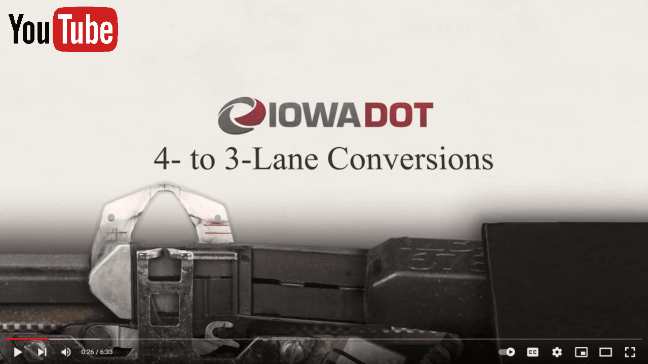 Iowa Road Diet video thumbnail Opens in new window